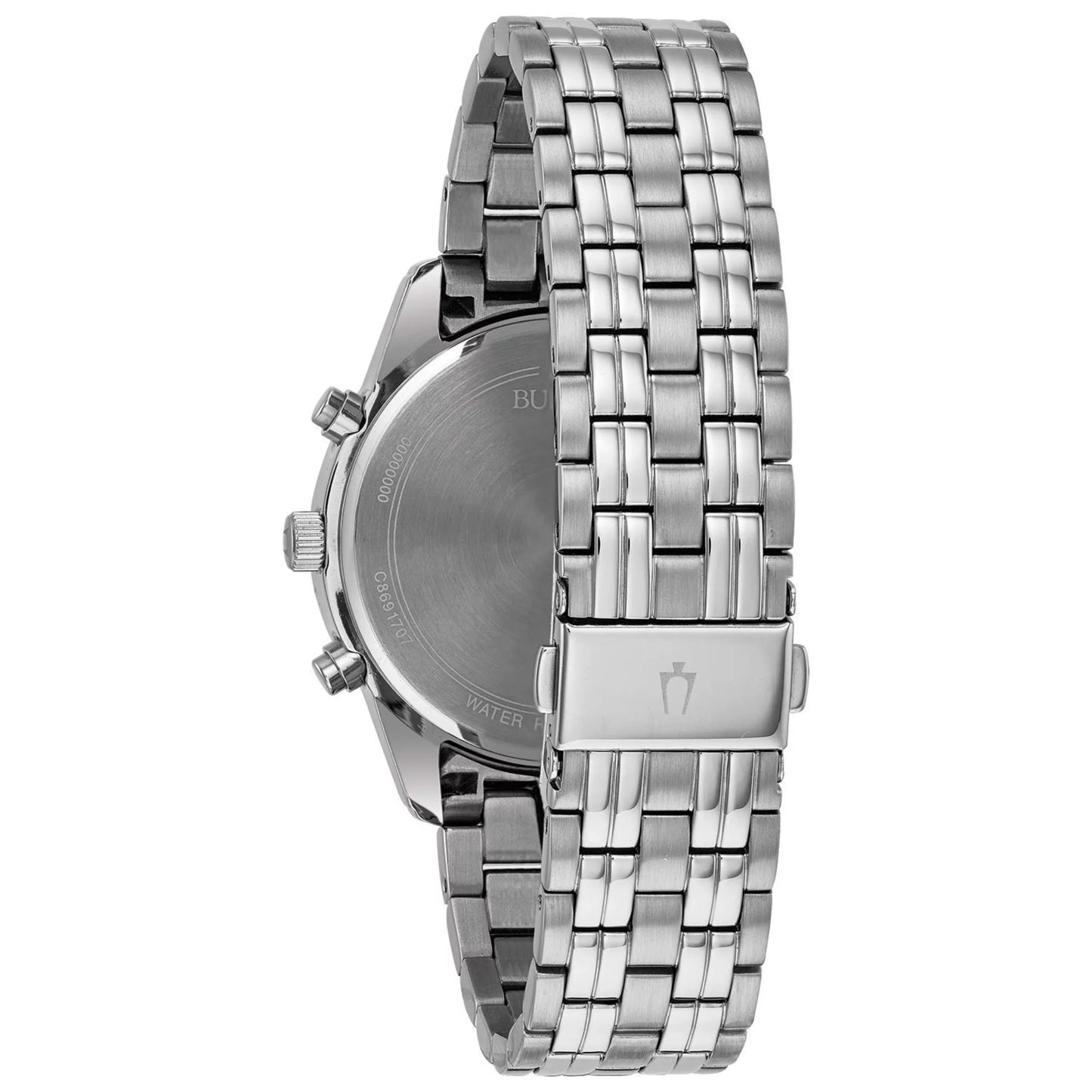 Men'S Diamond Accent Chronograph Watch 96D136